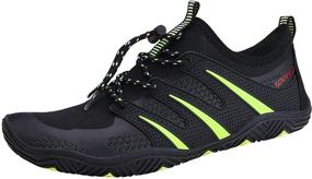 img 4 attached to Ubang Quick Dry Water Shoes - Men's and Women's Sports Aqua Sneakers for Diving, Swimming, Surfing, Walking, and Beach Activities