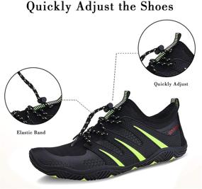 img 3 attached to Ubang Quick Dry Water Shoes - Men's and Women's Sports Aqua Sneakers for Diving, Swimming, Surfing, Walking, and Beach Activities