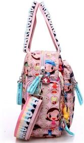 img 2 attached to 👜 Waterproof Harajuku Cross Body Shoulder Bags & Wallets for Women - Versatile Handbags