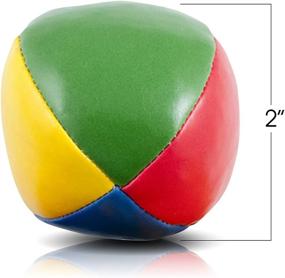 img 3 attached to 🤹 Прочный набор для жонглирования для начинающих от ArtCreativity с многоцветной расцветкой