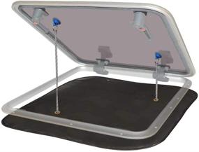 img 4 attached to Москитная сетка для лодки Waterline Design: оформление интерьера для больших люков с магнитом или присоской (#1415)