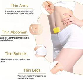 img 3 attached to Hibana Patch: Natural Herbal Waist Abdomen Path - 100 PCS for Effective Relief