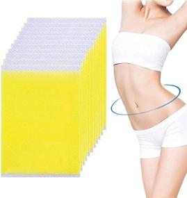 img 4 attached to Hibana Patch: Natural Herbal Waist Abdomen Path - 100 PCS for Effective Relief