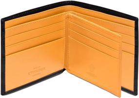 img 1 attached to Ettinger Bridle Collection Billfold Black Men's Accessories for Wallets, Card Cases & Money Organizers