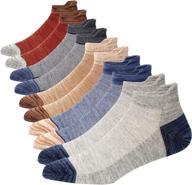 🏆 premium sports eco-friendly cotton breathing with anti-slip and ventilation features logo