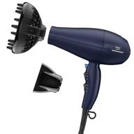 infinitipro by conair 1875 watt texture styling hair dryer: усиливает естественные завитки и волны без усилий - темно-синий, 1 штука. логотип