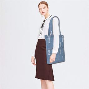 img 2 attached to 👜 Женские сумки и кошельки: Стильные плечевые сумки для шоппинга в стиле хобо