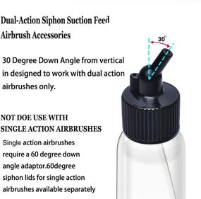 img 1 attached to Ketofa Airbrush 1 07 Ounce Dual Action Accessories Painting, Drawing & Art Supplies