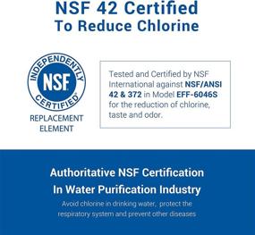 img 2 attached to AQUACREST LT1000PC NSF Certified Refrigerator Water Filter - Replacement for LG LT1000P, LT1000PC, LT1000PCS, ADQ74793501, ADQ74793502, Kenmore 469980, 9980 - Pack of 3