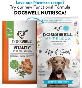 img 2 attached to Dogs for Joint Health: Nutrisca Hip & Joint Dry Dog Food with High Protein Chicken & Oats Recipe