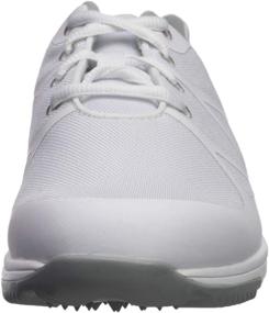 img 3 attached to 👟 Stylish and Comfortable Women's FootJoy Leisure Golf Shoes in White (7W) - Perfect for Active Golfers