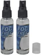 🔮 fog free™ anti fog spray for glasses - 2 oz spray bottle - defogger for glasses - lasts up to 5 days - non-reflective lens compatible - includes microfiber cloth and bag - 2 pack logo