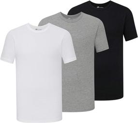 img 4 attached to New Balance Cotton Performance 3 Pack Men's Clothing for Active