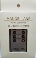 📱 led remote control for manor lane home collection logo