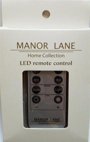 img 1 attached to 📱 LED Remote Control for Manor Lane Home Collection