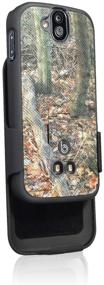 img 4 attached to DuraForce Pro 1 Case with Belt Clip Holster - Heavy Duty Slim Shell Combo for Kyocera Duraforce Pro 1 E6810 E6820 E6830 E6800 E6833 (ATT, Sprint, Verizon, Unlocked) - Camouflage Design