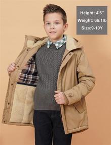 img 1 attached to 🧥 Maoo Garden Winter Quilted Boys' Jackets & Coats with Enhanced Thickness for Optimal Warmth