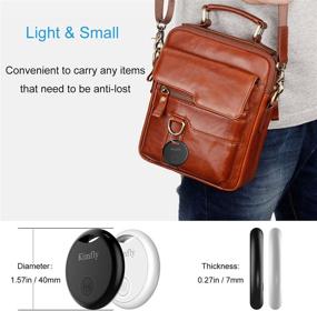 img 2 attached to 🔍 Kimfly Key Finder-4Pack Smart Tracker: Locate Lost Items & Phone via Bluetooth