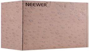 img 3 attached to Алюминиевый сплав Neewer 5-дюймовый/12,5 см тройной универсальный крепежный кронштейн в форме буквы V с тремя холодными башмаками для камер Nikon Canon Sony Pentax DSLR или видеокамеры, таких как светодиодный видео-свет, микрофон, монитор, вспышка.