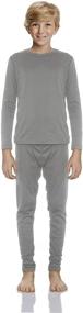 img 4 attached to 🔥 Boys' Rocky Smooth Thermal Underwear Pajamas – Enhanced SEO-friendly Clothing