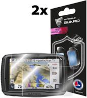 протектор экрана ipg anti-glare garmin zumo 590-595 (2 штуки) - без пузырей, пожизненная гарантия, невидимая защитная пленка логотип