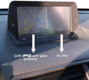 img 3 attached to Протектор экрана IPG Anti-Glare Garmin Zumo 590-595 (2 штуки) - без пузырей, пожизненная гарантия, невидимая защитная пленка