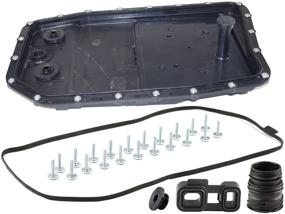 img 4 attached to 🔧 Bapmic 6HP26 Transmission Oil Pan: Compatible with BMW 745Li X5 24117571227 – Drain Plug Gasket and Bolts Included