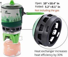 img 3 attached to 🔥 Fire-Maple Fixed Star 3 Stove System: Convenient Outdoor Propane Cooking Gear for Backpacking, Camping, and Emergencies