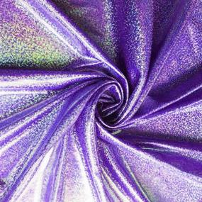 img 1 attached to 📸 Captivating Purple Shimmer Backdrop for Events Photography and YouTube Videos - FUERMOR 5x7ft Studio Photo Props Background Table Cloth (FUTJ008)