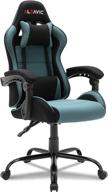 🎮 high back ergonomic racing style aleavic gaming chair | grey blue логотип