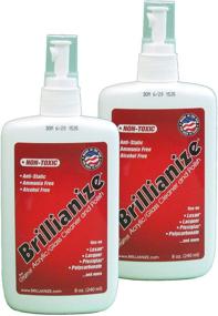 img 2 attached to 💎 Brillianize 8 oz. Pump Spray Bottles - 2 Pack: Efficient and Convenient Solution for Ultimate Shine