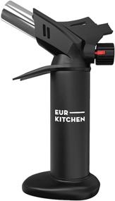 img 4 attached to 🔥 EurKitchen Premium Culinary Butane Torch: The Perfect Kitchen Tool for Creme Brulee, BBQ, Soldering & More!