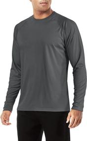 img 4 attached to TACVASEN Quick Dry Workout Shirts with Enhanced Protection