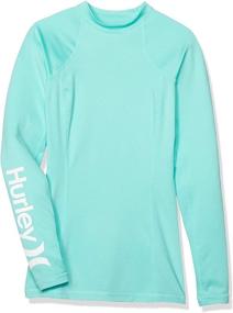 img 3 attached to Рубашка Hurley Juniors Rashguard с рукавами