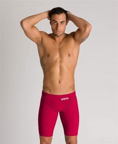 img 3 attached to Arena Mens Powerskin Jammers Black Sports & Fitness