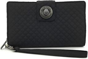 img 4 attached to 💼 Bella Taylor RFID Wristlet Cash System Wallet: Secure and Stylish Multipurpose Wallet