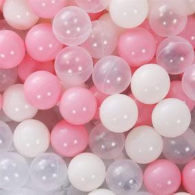 img 4 attached to Phthalate-Free Pink Playhouse Accessories Balls by PlayMaty