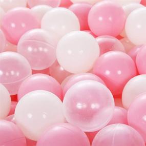 img 3 attached to Phthalate-Free Pink Playhouse Accessories Balls by PlayMaty