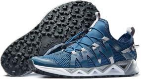 img 1 attached to 👟 RAX Quick Drying Slip-Resistant Aqua Water Hiking Shoes for Men: Ultimate Footwear for Outdoor Adventures