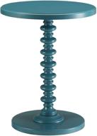 acme furniture acton side table in teal 🌿 - one size: a perfect addition to your home décor logo