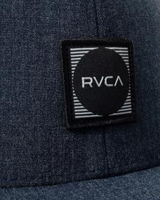 img 2 attached to 🧢 Stay Stylish and Comfortable with RVCA Men's Flexfit Curved Brim Fitted Hat