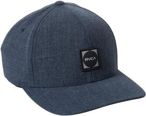 img 1 attached to 🧢 Stay Stylish and Comfortable with RVCA Men's Flexfit Curved Brim Fitted Hat