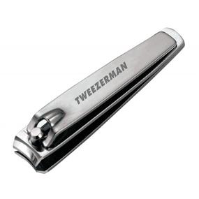 img 4 attached to 💅 Tweezerman Stainless Steel Fingernail Clipper: Precise Nail Grooming Tool