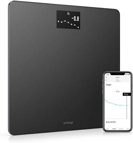 img 4 attached to 🏋️ Withings Body Smart Weight & BMI Wi-Fi Digital Scale, Black - Stay Fit with App Integration