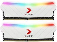 💡 пзу для настольных пк pny xlr8 gaming epic-x rgb ddr4 3200мгц версия white edition 16гб (2x8гб) - (md16gk2d4320016xwrgb) логотип