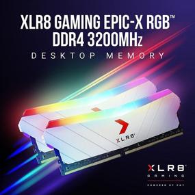 img 1 attached to 💡 ПЗУ для настольных ПК PNY XLR8 Gaming Epic-X RGB DDR4 3200МГц Версия White Edition 16ГБ (2x8ГБ) - (MD16GK2D4320016XWRGB)