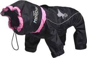 img 4 attached to 🐕 Revolutionary DogHelios Weather-King Ultimate Windproof Full Bodied Pet Jacket: Unmatched Weather Protection for Dogs