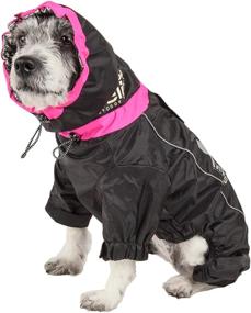 img 2 attached to 🐕 Revolutionary DogHelios Weather-King Ultimate Windproof Full Bodied Pet Jacket: Unmatched Weather Protection for Dogs