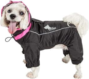 img 3 attached to 🐕 Revolutionary DogHelios Weather-King Ultimate Windproof Full Bodied Pet Jacket: Unmatched Weather Protection for Dogs