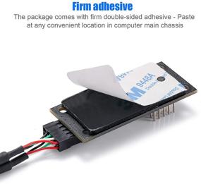 img 1 attached to 🔌 MZHOU USB 2.0 9PIN к двойному 9PIN адаптер-хабу карты контроля FE1.1S платы PCB - Высокая производительность, поддержка множества платформ Windows, Mac, Linux, Chrome OS